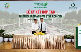 Hợp tác triển khai dự án thành phố sinh thái năm sao-Five star eco city